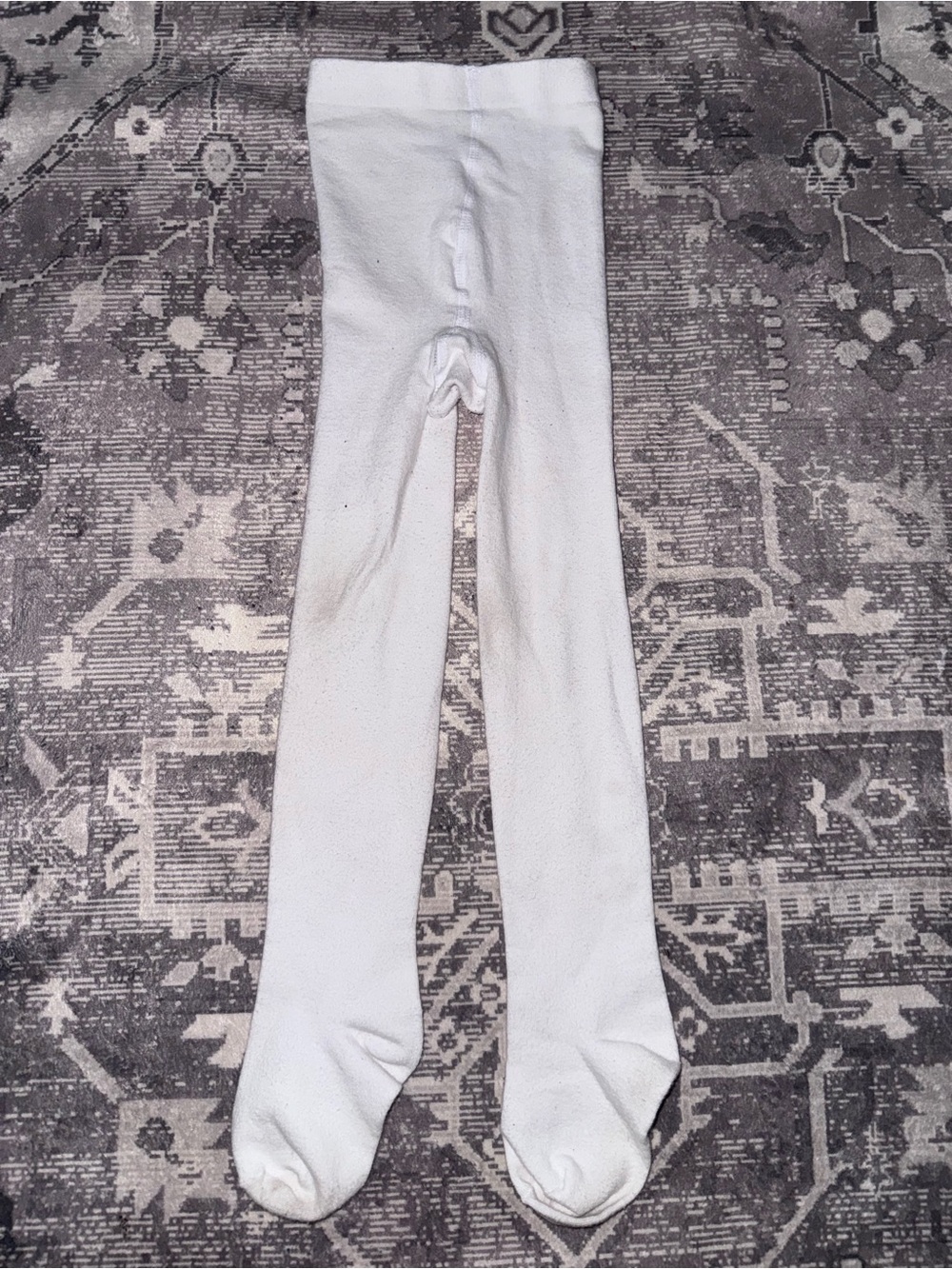 White Kids Tights - Comfortable Everyday Bottoms